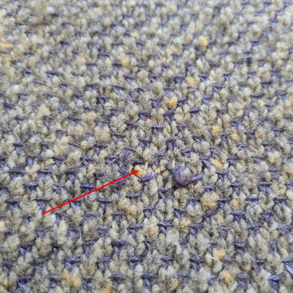 Tommy Bahama Shawl Collar Merino Wool Linen Blend Sweater L Boxy Fit Gray Brown - Picture 7 of 8